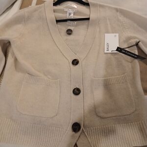 Women's Cream Cashmere Sweater BAILEY